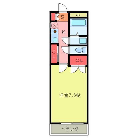 パルク花水木の物件間取画像